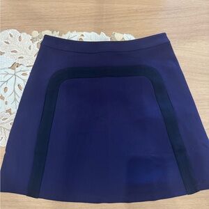 Lacoste Women's Dark Purple Mini Skirt